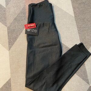 ONZIE High Rise Shimmer Legging Women XS